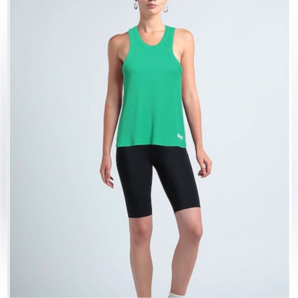 Reina Olga Ribbed Green Tank top Size S/M